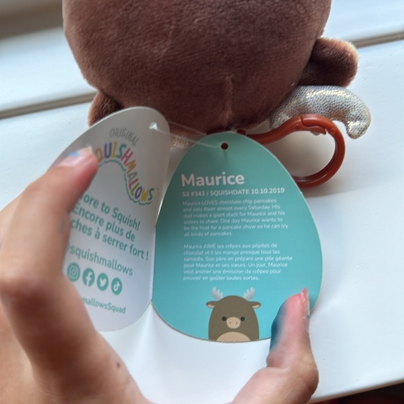 Maurice the moose Squishmallow - Picture 3 of 3